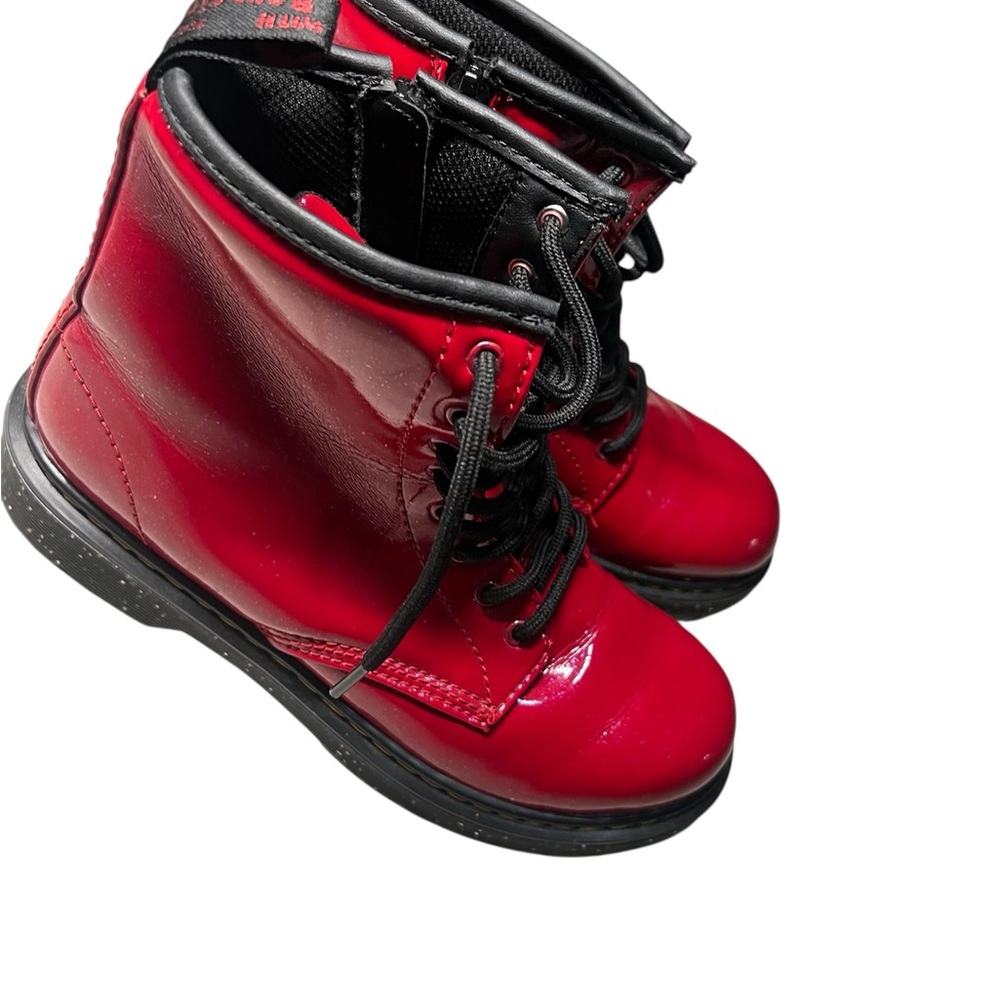 Red Dr.Martens Lace up size 8 - Picture 2 of 6